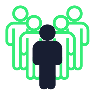 icones-consolidador-verde-cinza-departamento-especializado-em-grupos