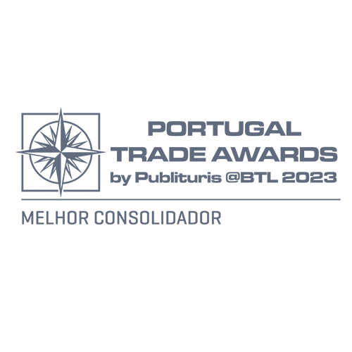 Winner of the Best Consolidator in Portugal award at the Publituris Trade Awards: 2023
