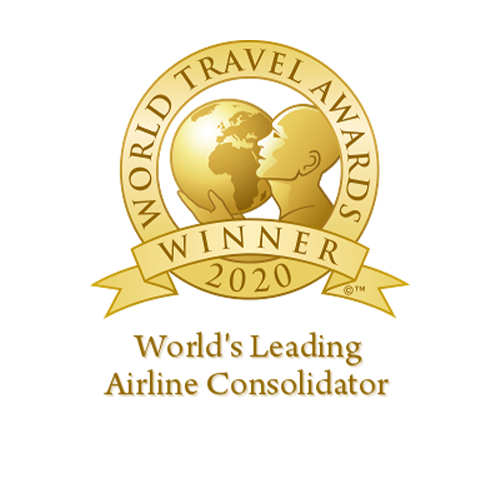 Winner of the World's Leading Airline Consolidator award by the World Travel Awards: 2020